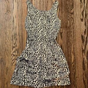 Leopard print dress robbie bee